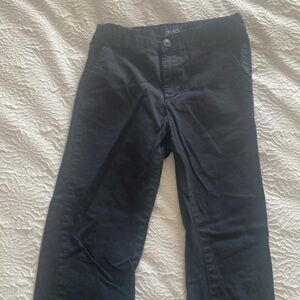 Boys Black Chino Pants